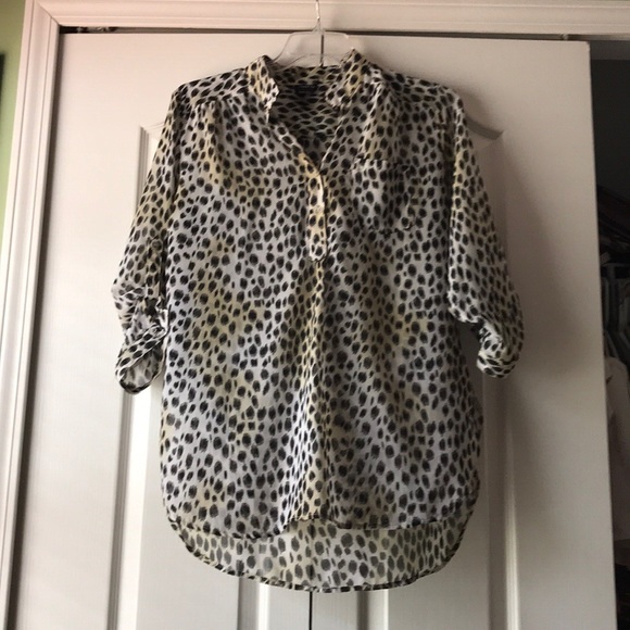 Rue21 Tops - Rue 21 see through animal print top